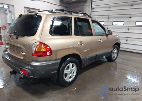 2002 Hyundai Santa Fe Gls/Lx from USA, damaged, VIN KM8SC73DX2U257911